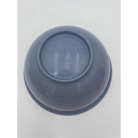 Vintage Blue Melamine Bowl B-118 USA Durable Lightweight Retro Tableware - Picture 4 of 5